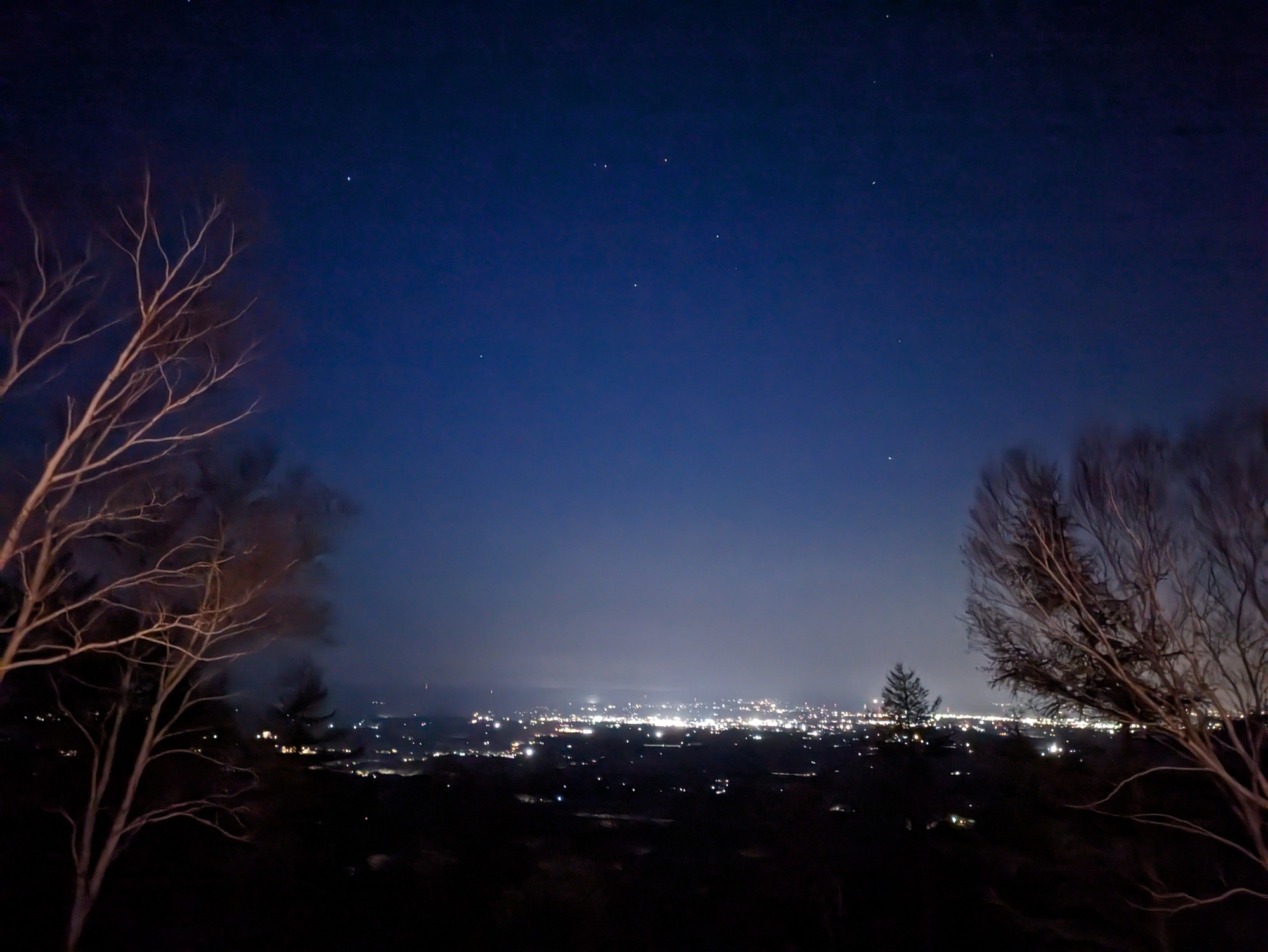 那須の夜景