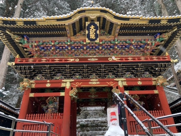 世界遺産の日光輪王寺大猷院