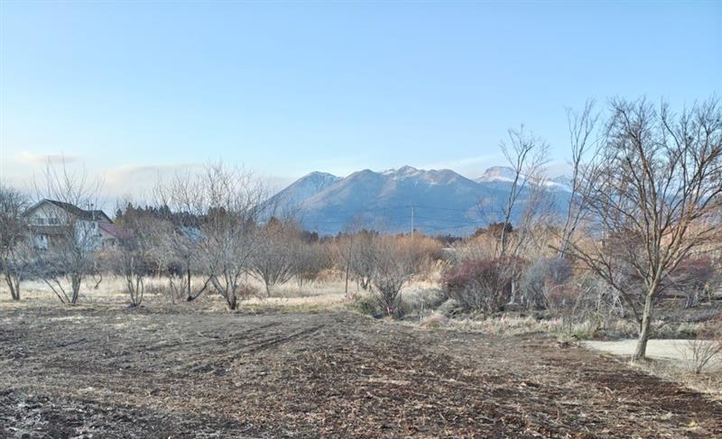 お施主様が眺望に一目ぼれしてご購入された土地